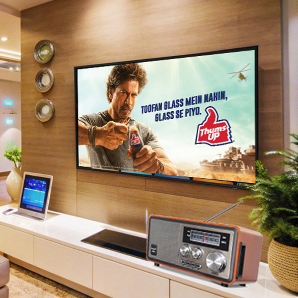 Television and radio advertising
